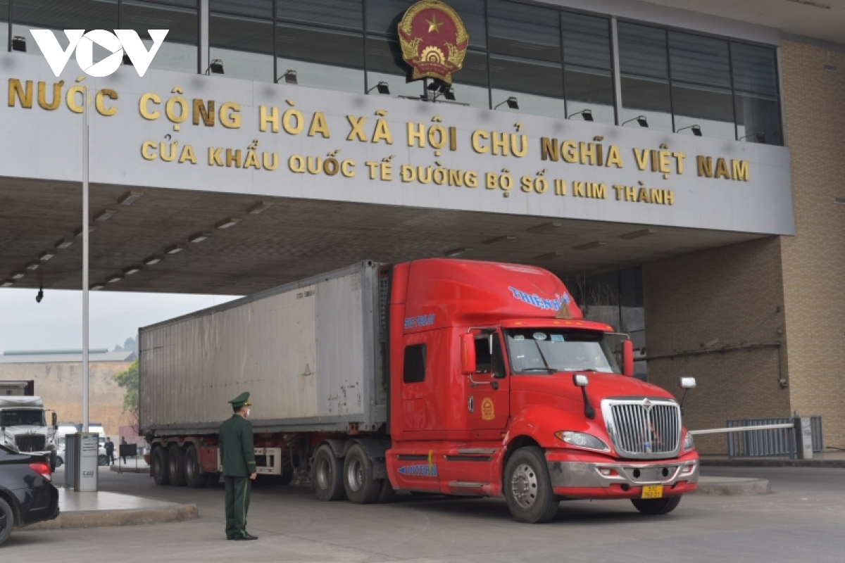 Export of goods to China returns to normal after Tet holiday